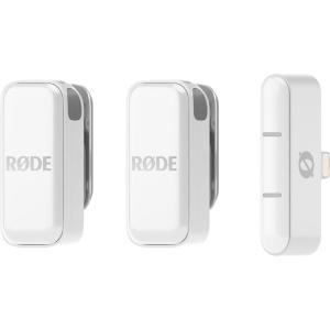 imageRDE Wireless Micro  Compact Wireless Microphone Two Mics with Charge Case for Smartphone Content Creation  USBC BlackWhite