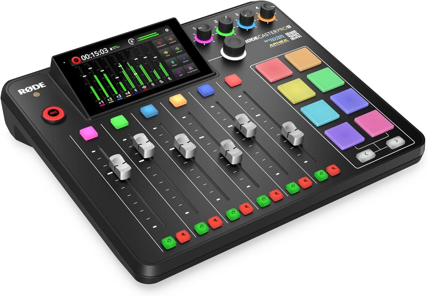 imageRDE RDECaster Pro AllinOne Production Solution for PodcastingBlack