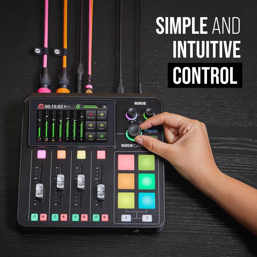 imageRDE RDECaster Pro AllinOne Production Solution for PodcastingBlack