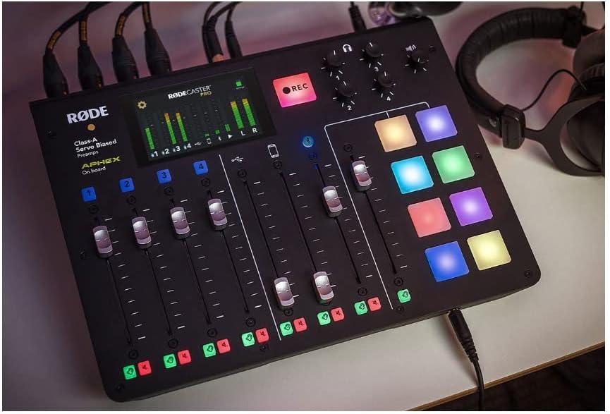 imageRDE RDECaster Pro AllinOne Production Solution for PodcastingBlack