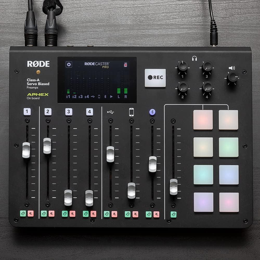 imageRDE RDECaster Pro AllinOne Production Solution for PodcastingBlack