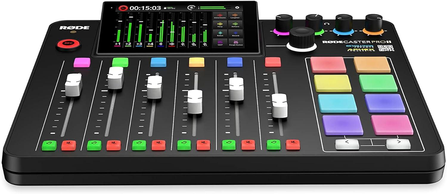 imageRDE RDECaster Pro AllinOne Production Solution for PodcastingBlack