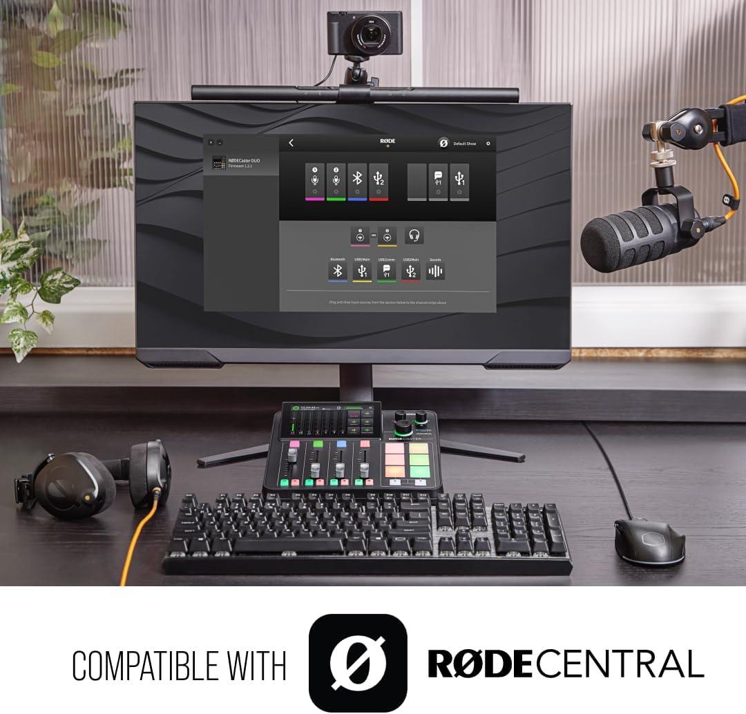 imageRDE RDECaster Pro AllinOne Production Solution for PodcastingBlack