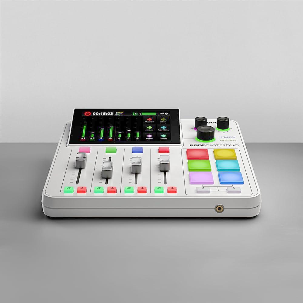 imageRDE RDECaster Pro AllinOne Production Solution for PodcastingWhite