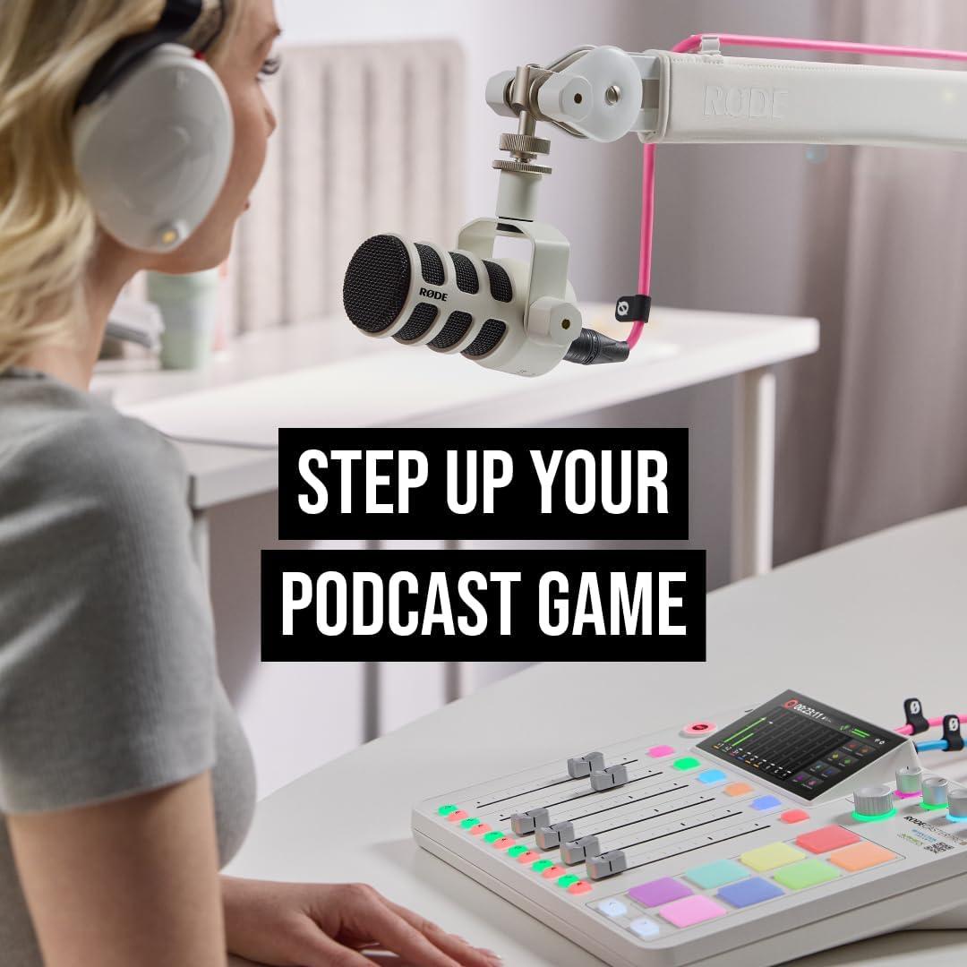 imageRDE RDECaster Pro AllinOne Production Solution for PodcastingWhite