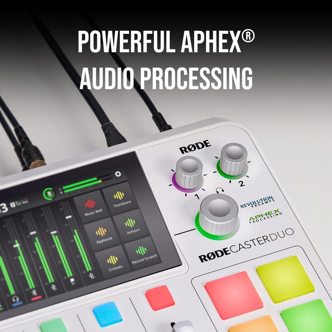 imageRDE RDECaster Pro AllinOne Production Solution for PodcastingWhite