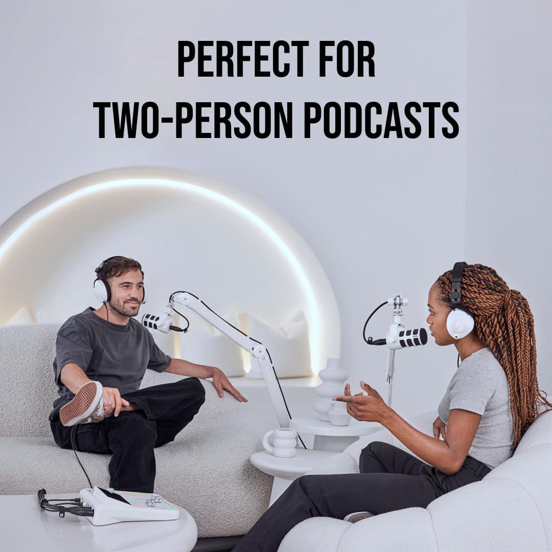 imageRDE RDECaster Pro AllinOne Production Solution for PodcastingWhite