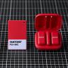 imageRDE Wireless Micro  Compact Wireless Microphone Camera Kit Two Mics with Camera Receiver Smartphone Receiver and Charge Case for Content Creation  USBC BlackUSBC Red