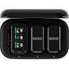 imageRDE Wireless Micro  Compact Wireless Microphone Camera Kit Two Mics with Camera Receiver Smartphone Receiver and Charge Case for Content Creation  USBC BlackUSBC Camera Kit