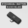 imageRDE Wireless Micro  Compact Wireless Microphone Camera Kit Two Mics with Camera Receiver Smartphone Receiver and Charge Case for Content Creation  USBC BlackUSBC Camera Kit