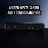 imageRDE RDECaster Video S  Podcast Video Switcher and Audio Interface  MultiCamera 4 x Video Inputs HDMI and USB 1080p60 MultiSource Scenes
