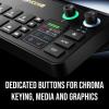 imageRDE RDECaster Video S  Podcast Video Switcher and Audio Interface  MultiCamera 4 x Video Inputs HDMI and USB 1080p60 MultiSource Scenes